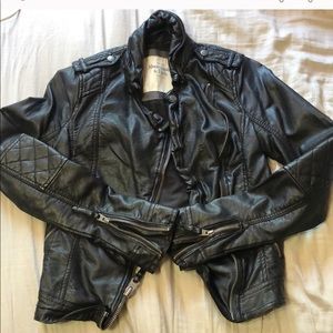 Leather jacket